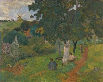 Paul Gauguin Painting - Ir y venir Martinica Paisaje de Paul Gauguin